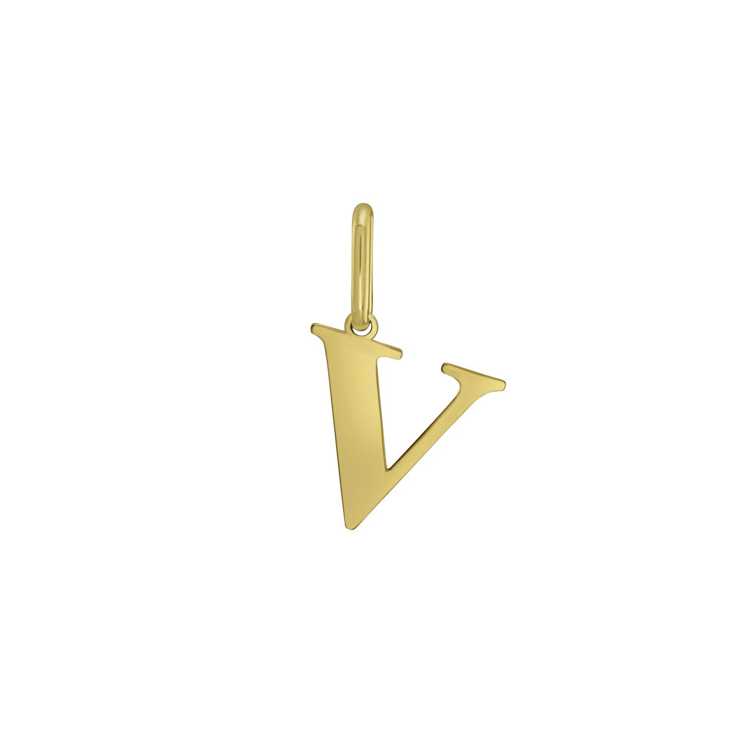 Yellow Gold Initial Layering Set