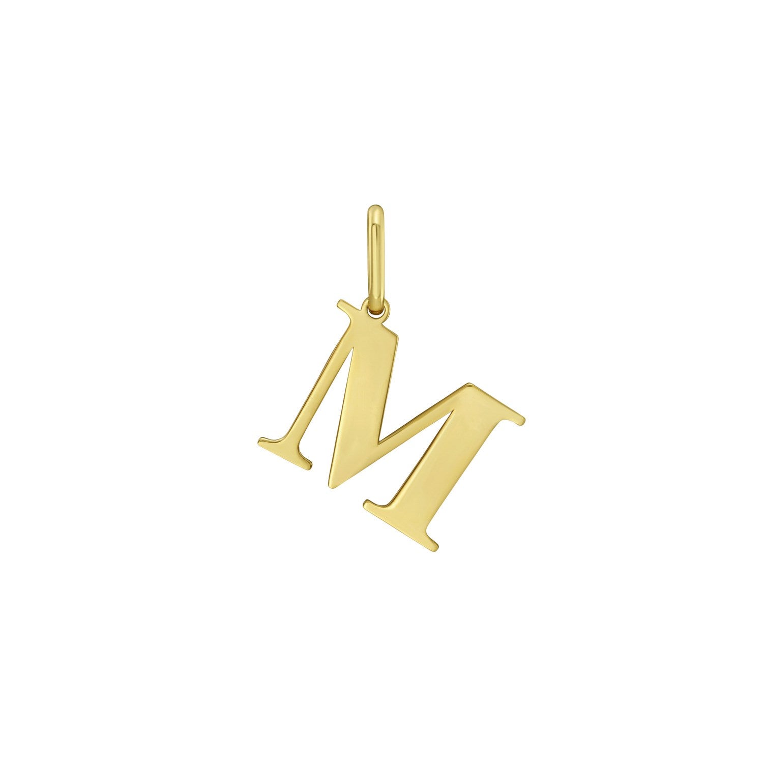 Yellow Gold Initial Layering Set