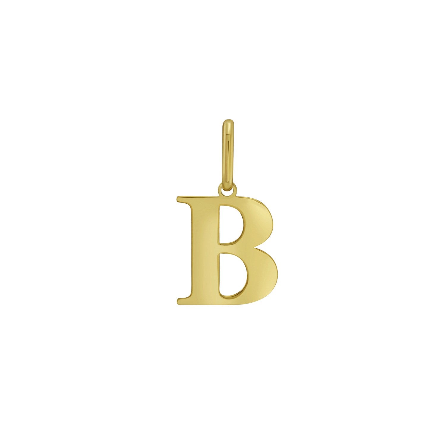 Yellow Gold Initial Layering Set