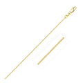 Classic Box Chain Necklace, 14K Yellow Gold (0.60mm)