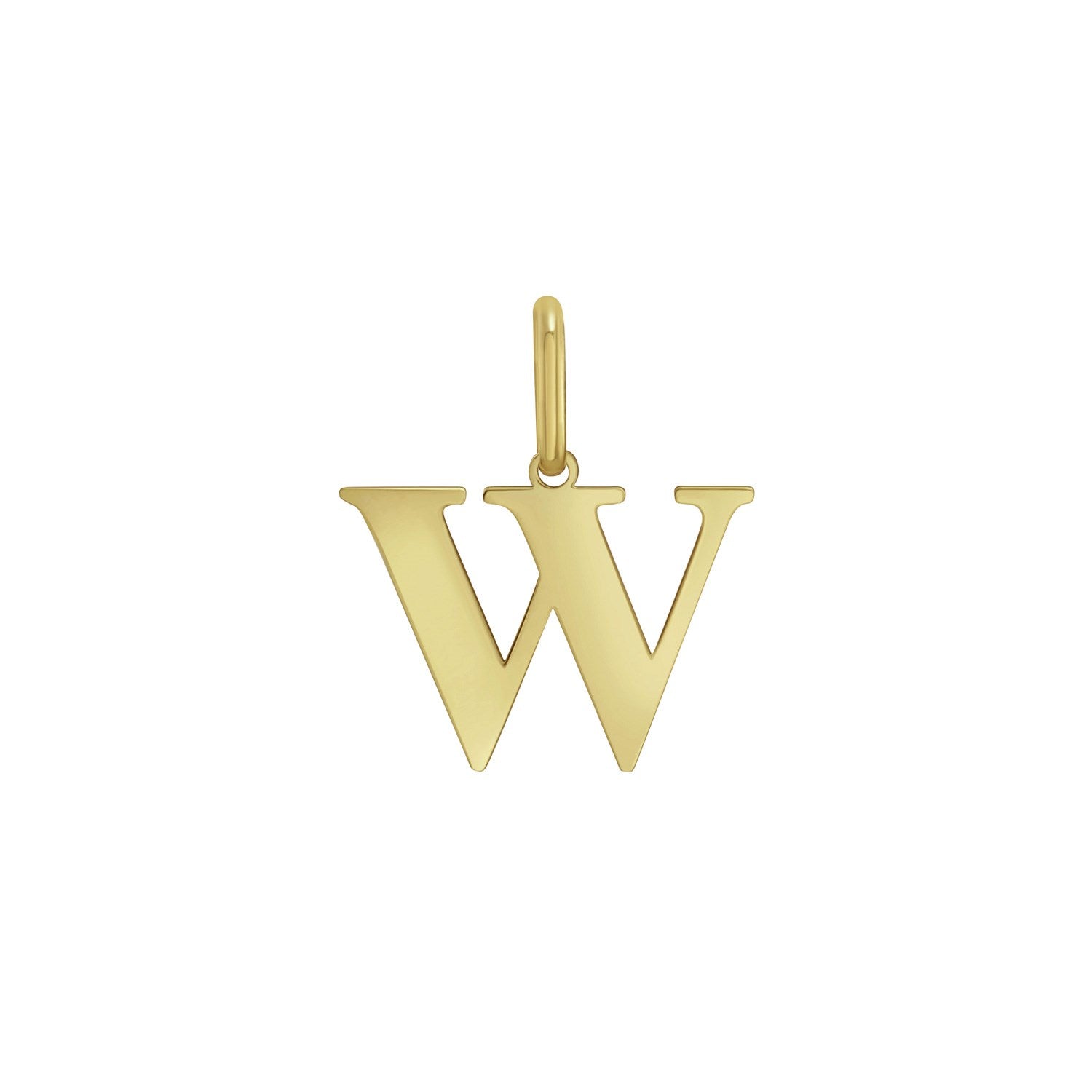 Yellow Gold Initial Layering Set