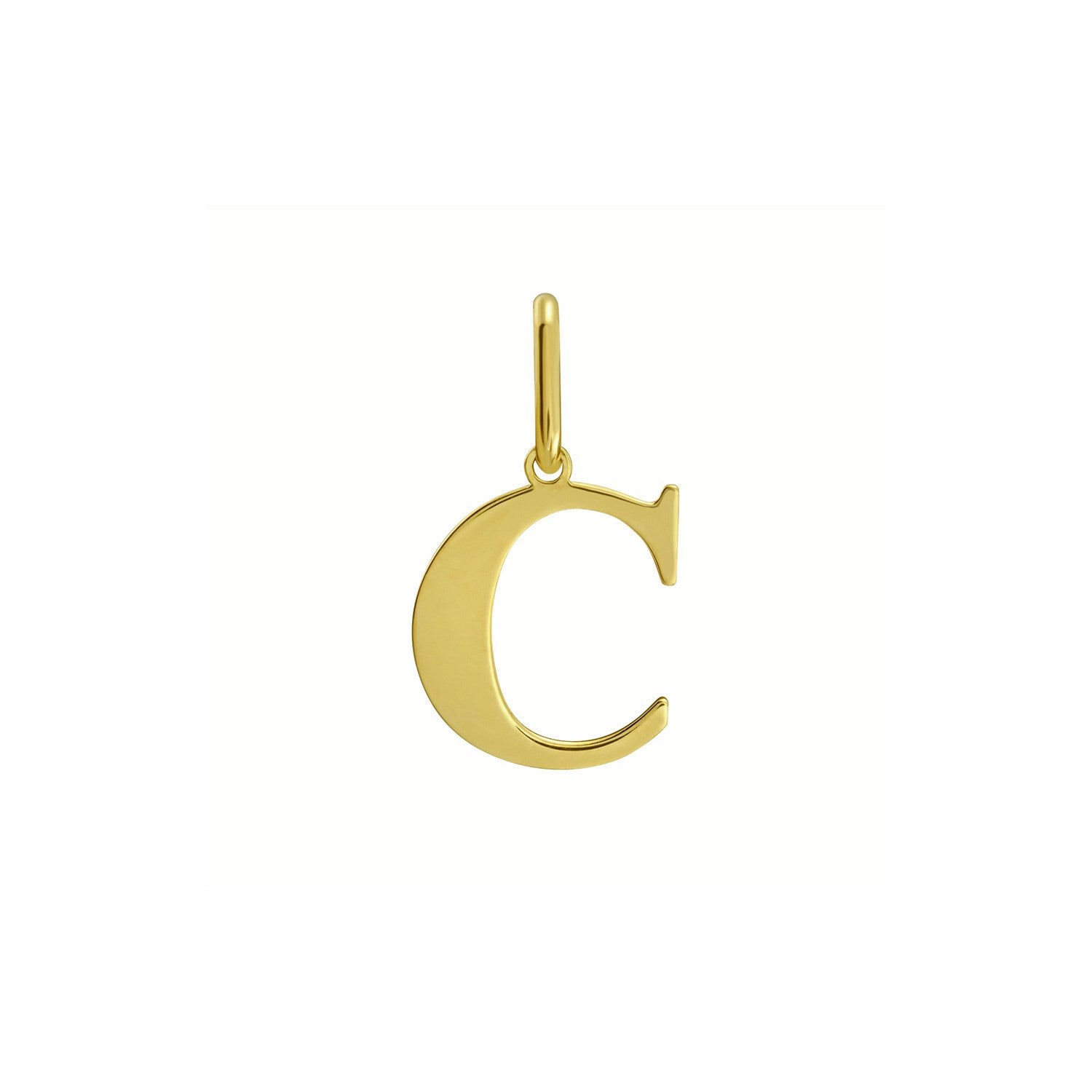Yellow Gold Initial Layering Set