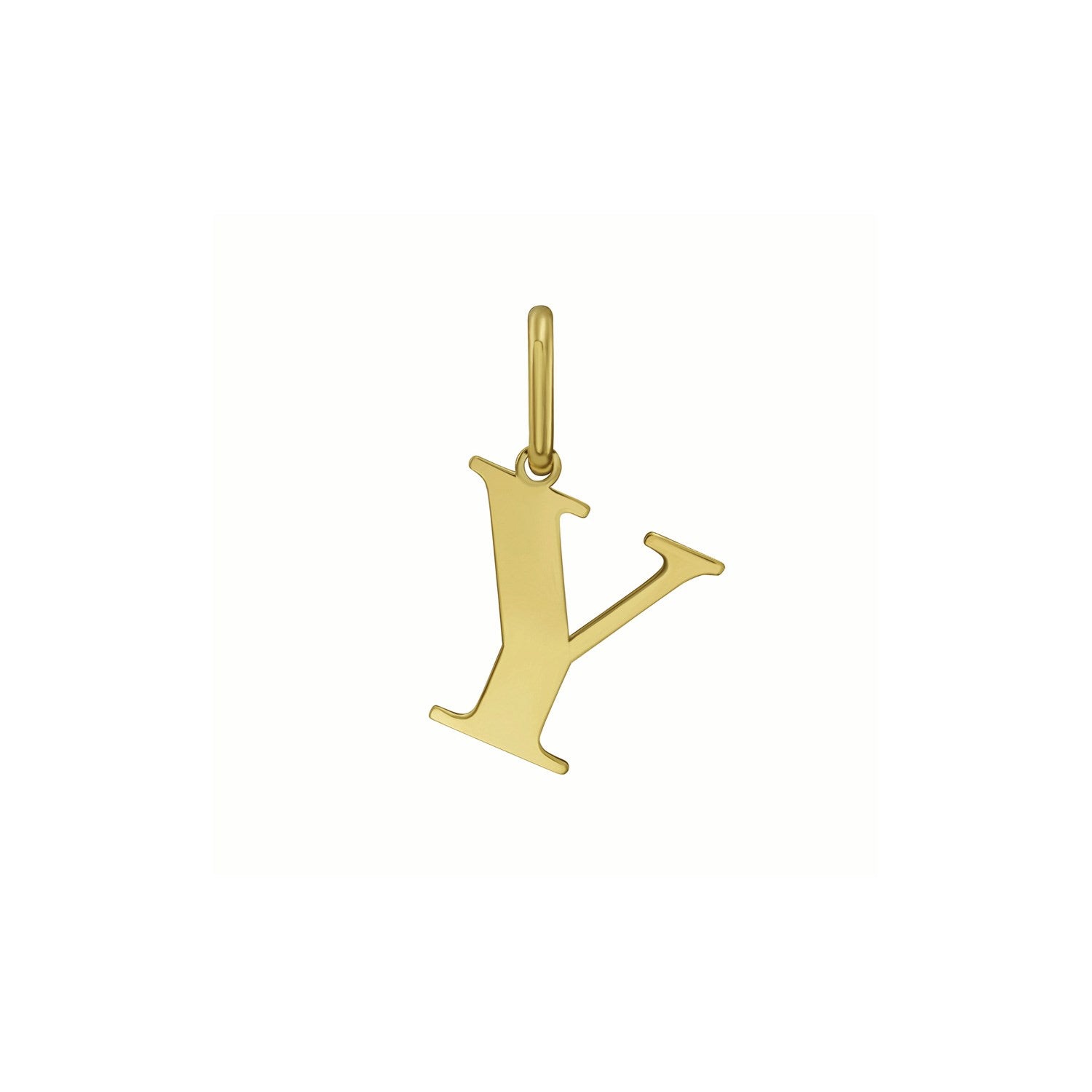 Yellow Gold Initial Layering Set