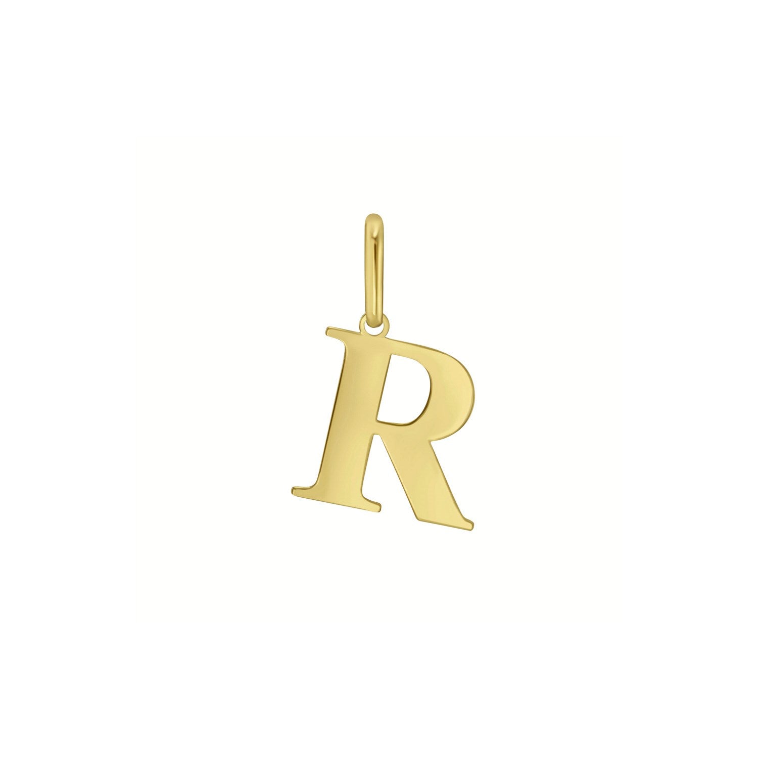 Yellow Gold Initial Layering Set