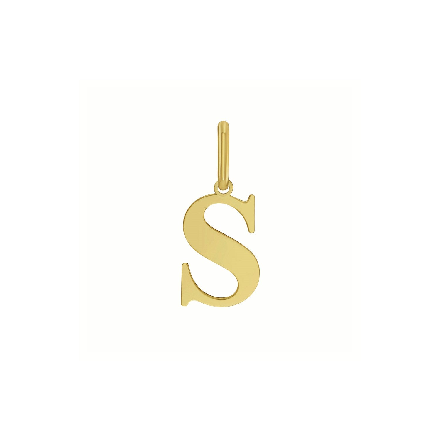 Yellow Gold Initial Layering Set