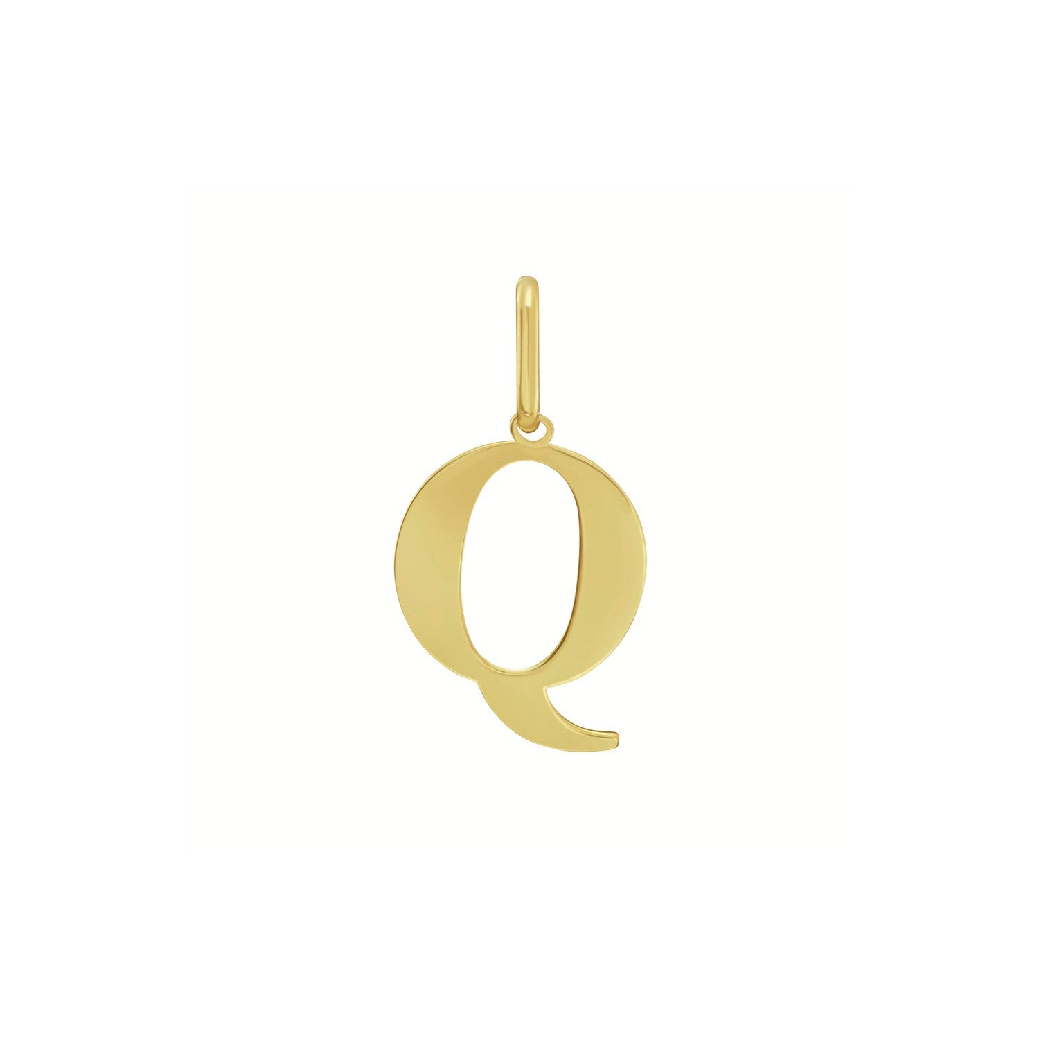 Yellow Gold Initial Layering Set