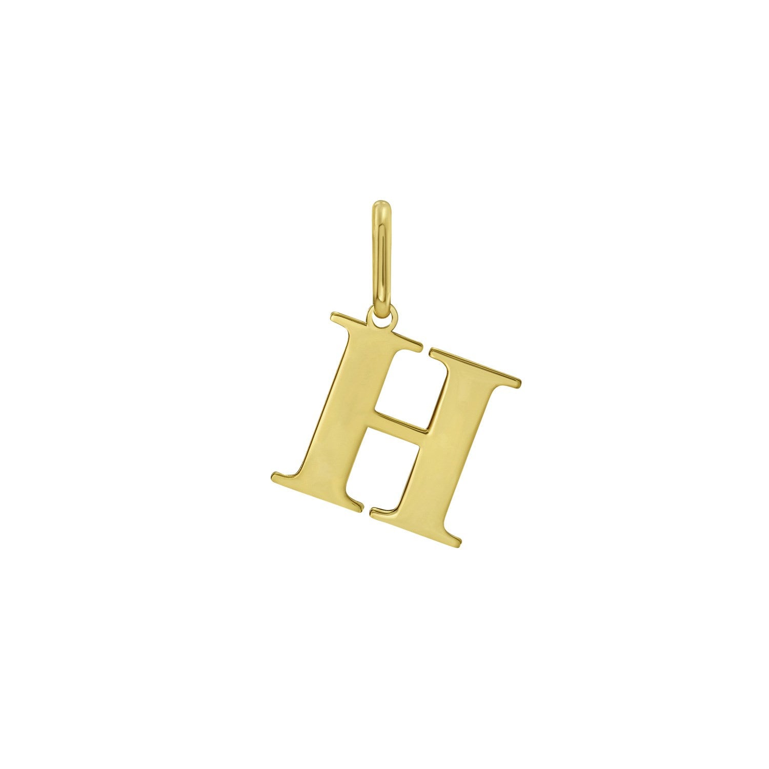 Yellow Gold Initial Layering Set