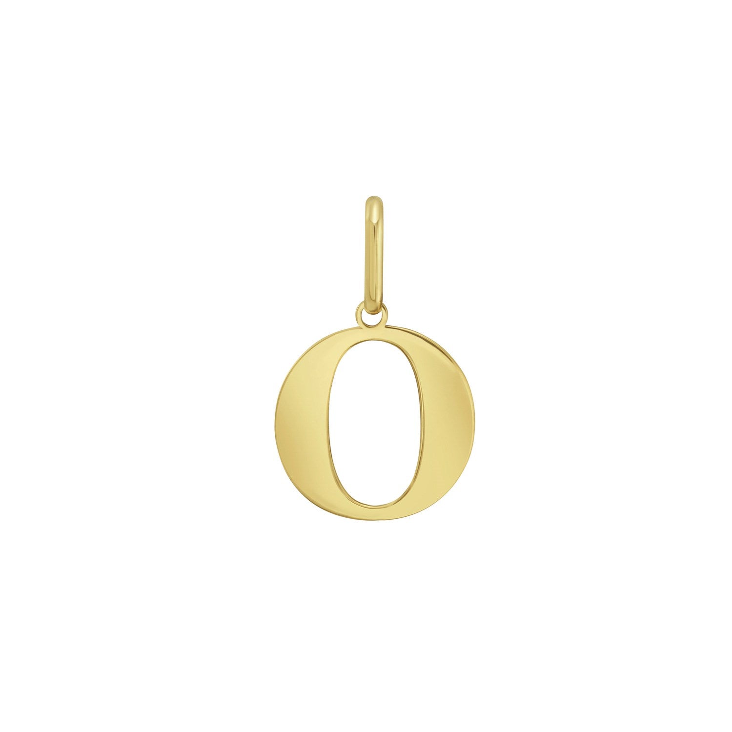 Yellow Gold Initial Layering Set