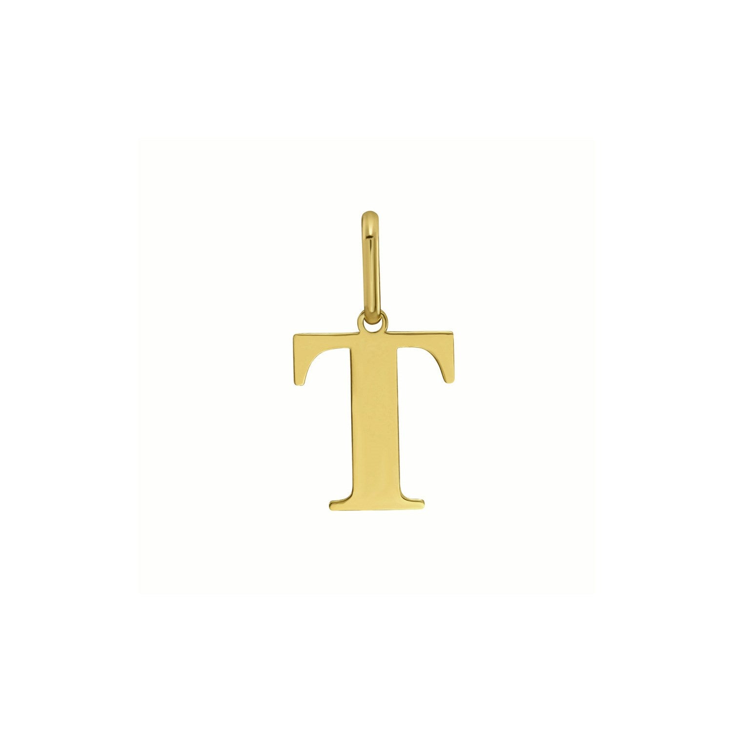 Yellow Gold Initial Layering Set