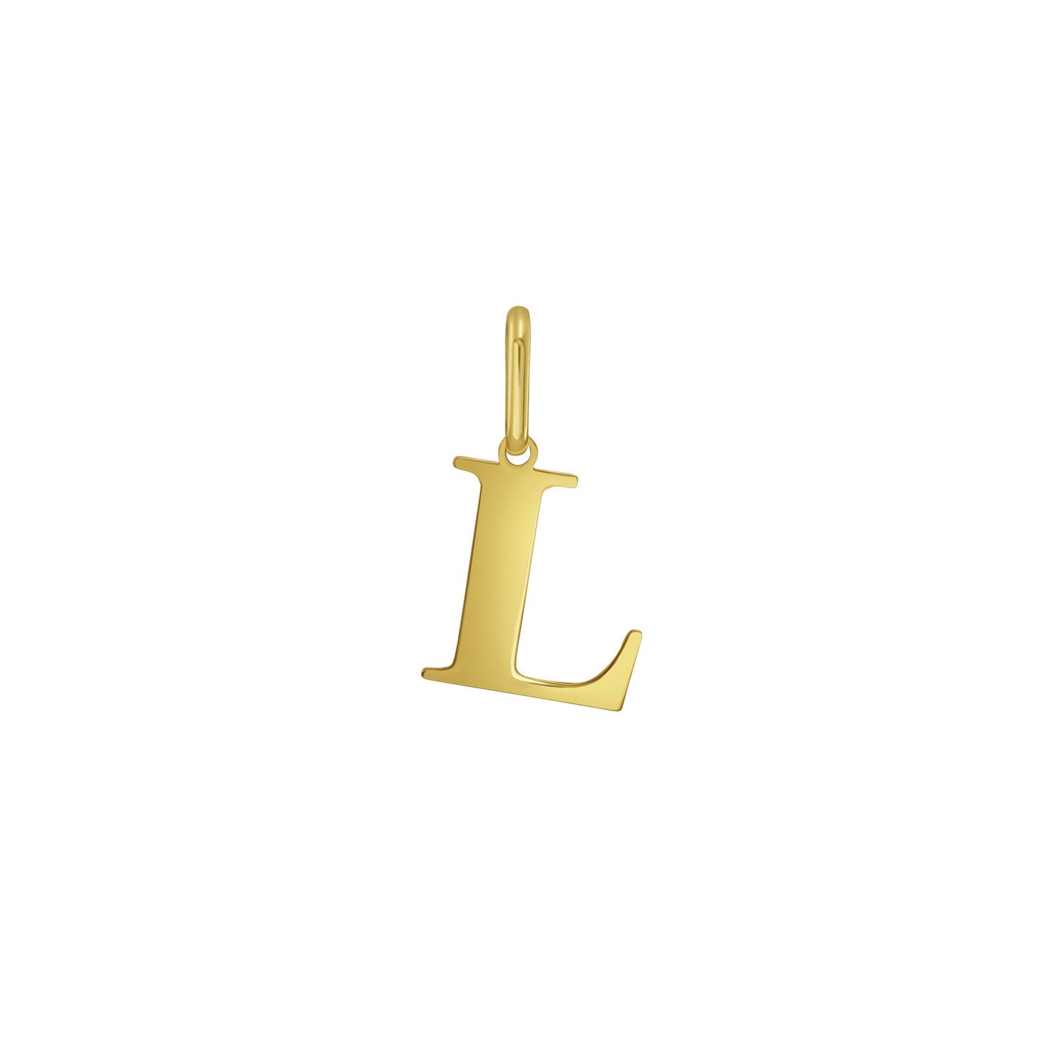 Yellow Gold Initial Layering Set