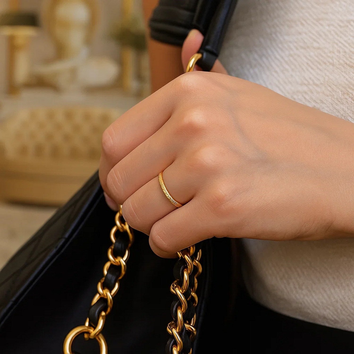 Bold Polished Dome Ring, 14K Yellow Gold