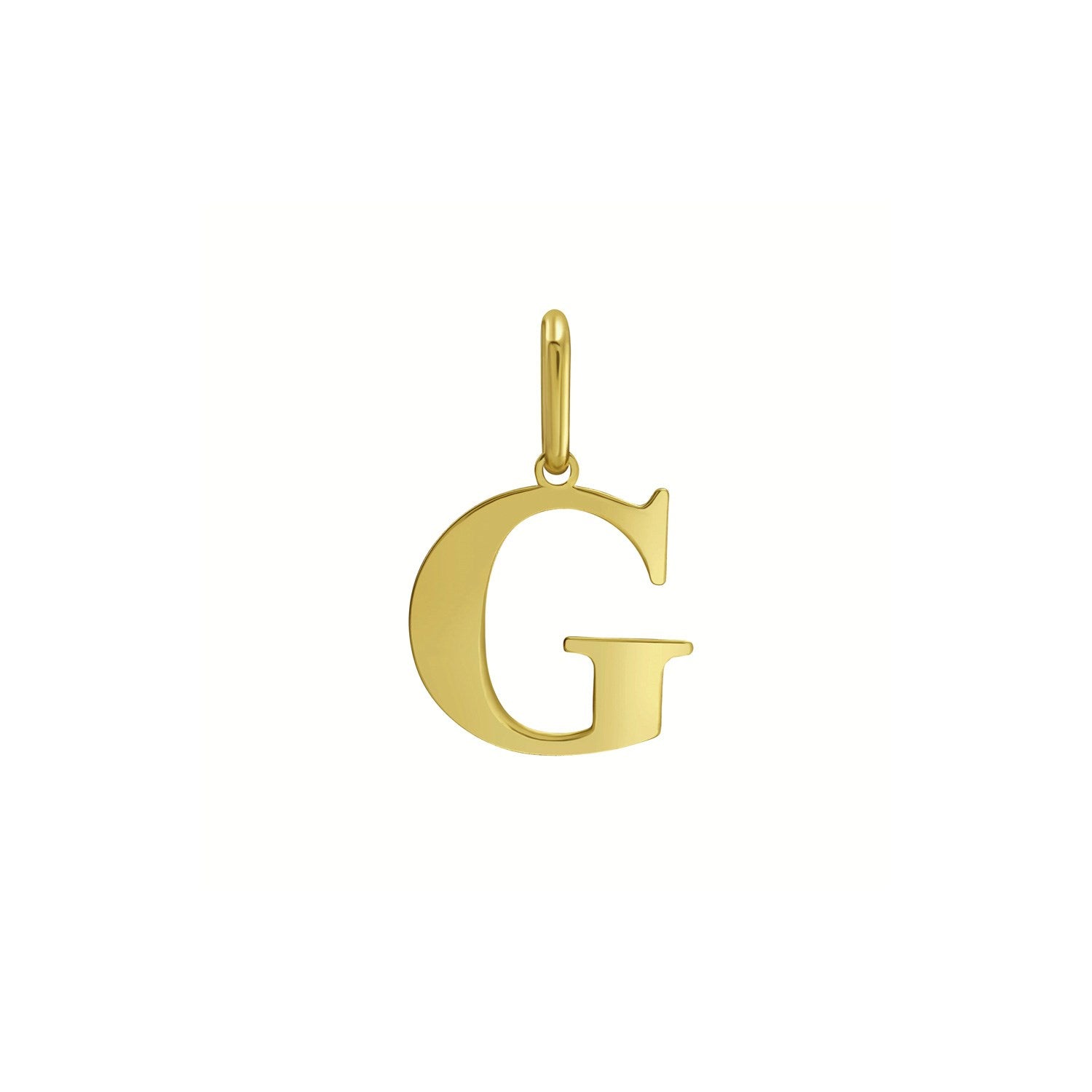 Yellow Gold Initial Layering Set