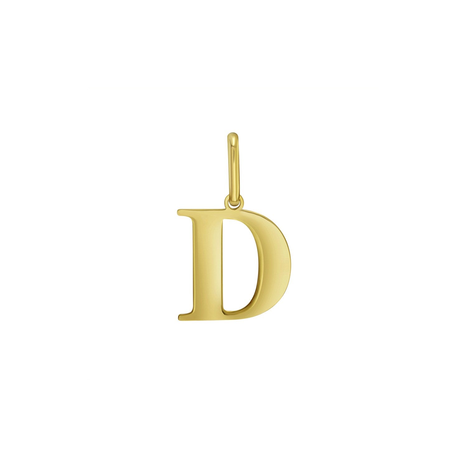 Yellow Gold Initial Layering Set