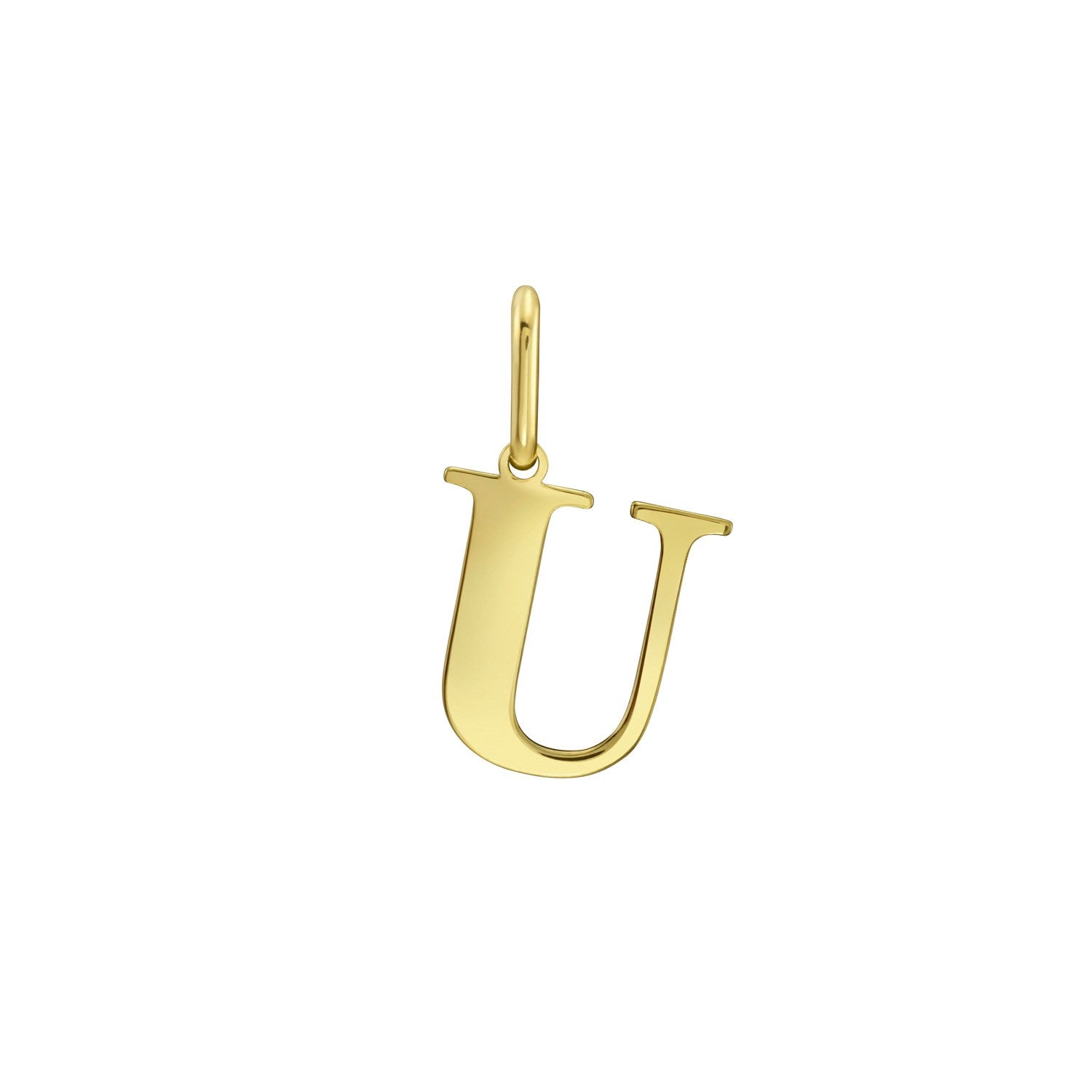 Yellow Gold Initial Layering Set