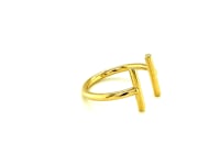 Open Ring with Bars, 14K Yellow Gold video