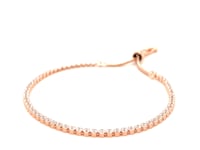 Adjustable CZ Tennis Bracelet, Sterling Silver video