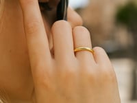 Bold Polished Dome Ring, 14K Yellow Gold video